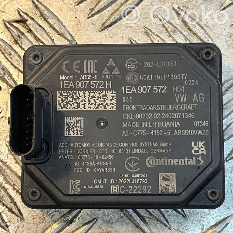 Volkswagen ID.3 Sensor de radar Distronic 
