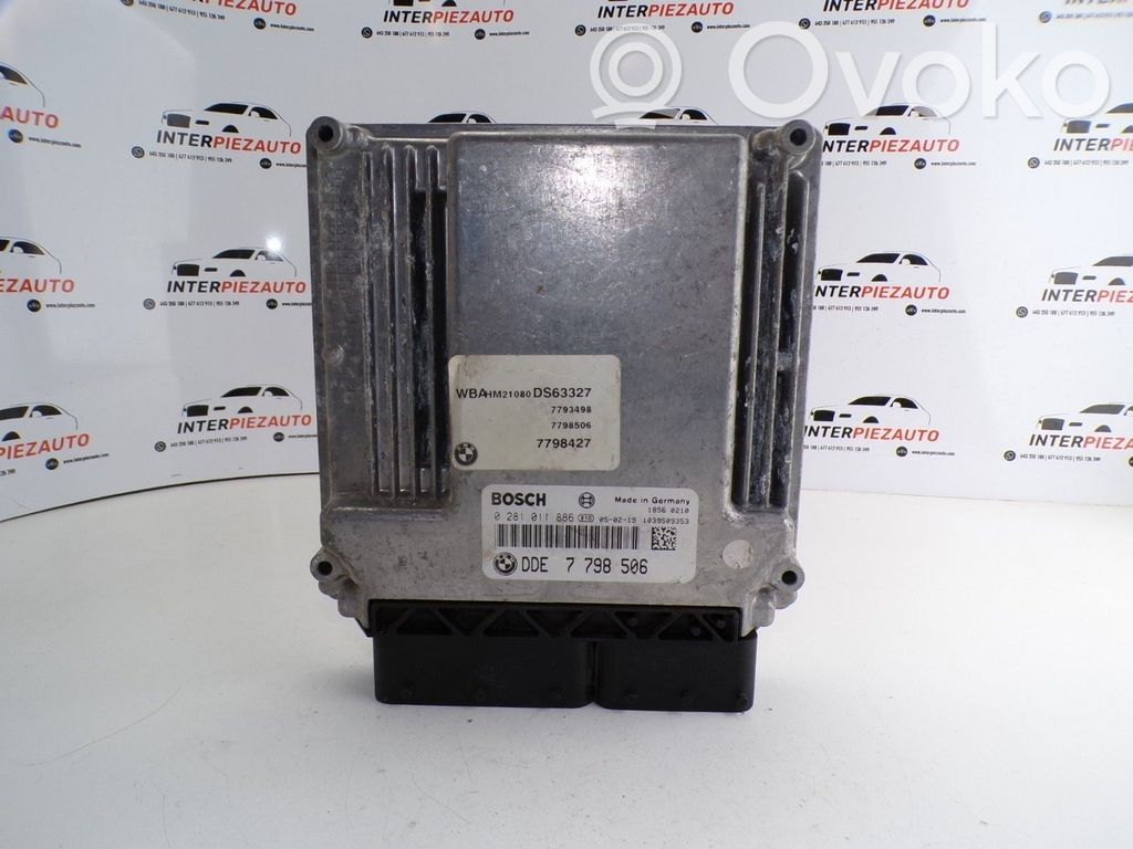 Unidad de control/módulo del motor   7798506,0281011886