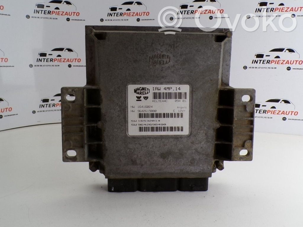 Engine control unit/module   9642698480,IAW4MP14