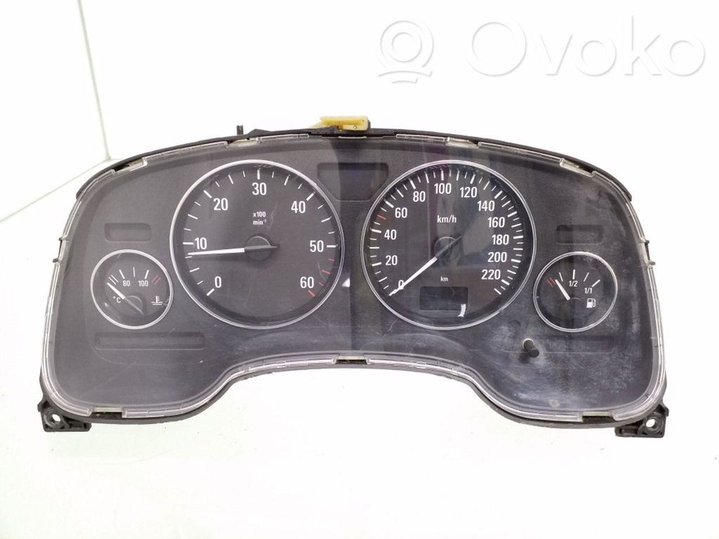 Opel Astra G Geschwindigkeitsmesser Cockpit 