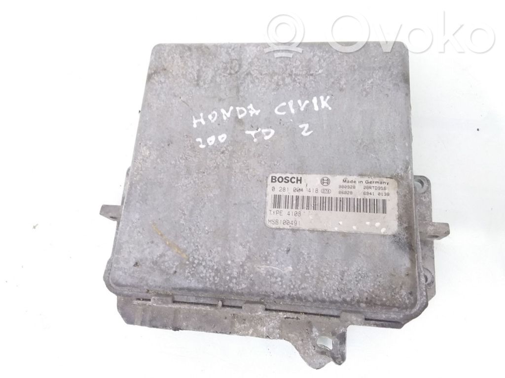 Honda Civic Engine control unit/module 