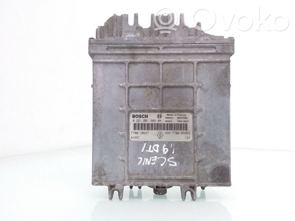 Renault Scenic I Engine control unit/module 