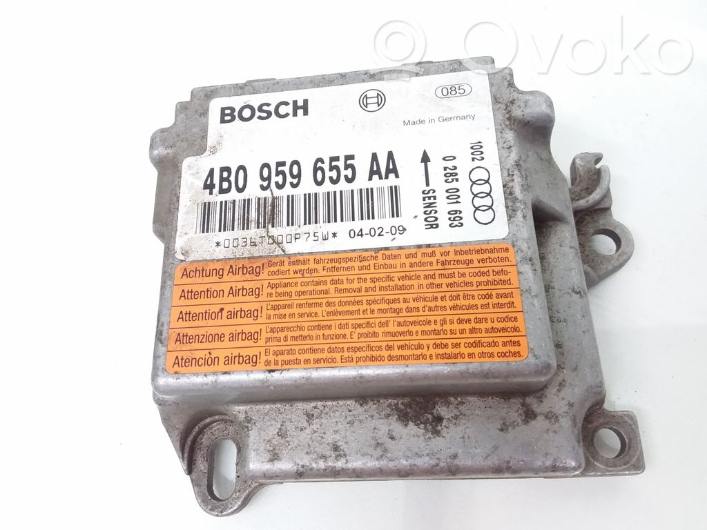 Audi A6 S6 C5 4B Centralina/modulo airbag