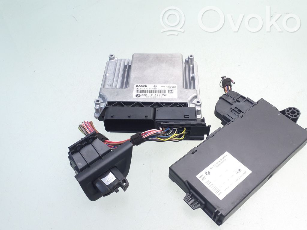 BMW 1 E81 E87 Engine ECU kit and lock set 