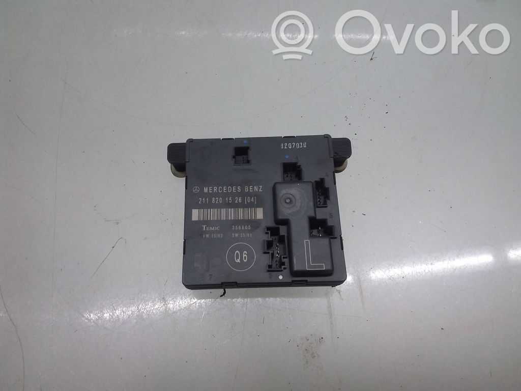 Unidad de control/módulo de la puerta   2118201526