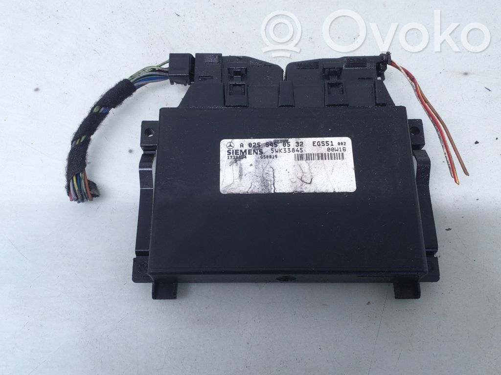 Mercedes-Benz S W220 Gearbox control unit/module 