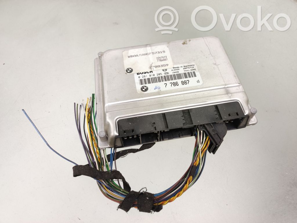 BMW 3 E46 Sterownik / Moduł ECU 