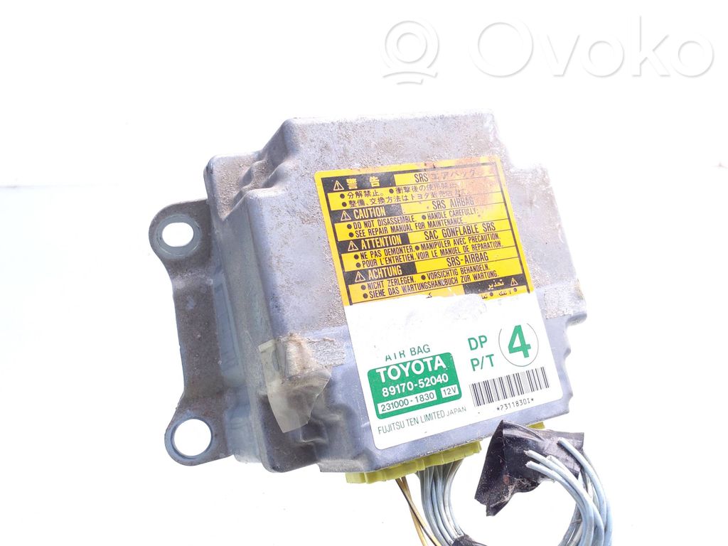 Unidad de control/módulo del Airbag   8917052040,2310001830