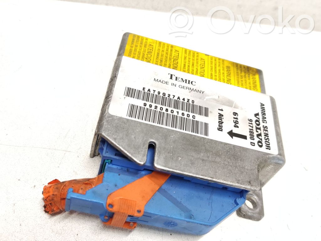Volvo S70  V70  V70 XC Sterownik / Moduł Airbag 