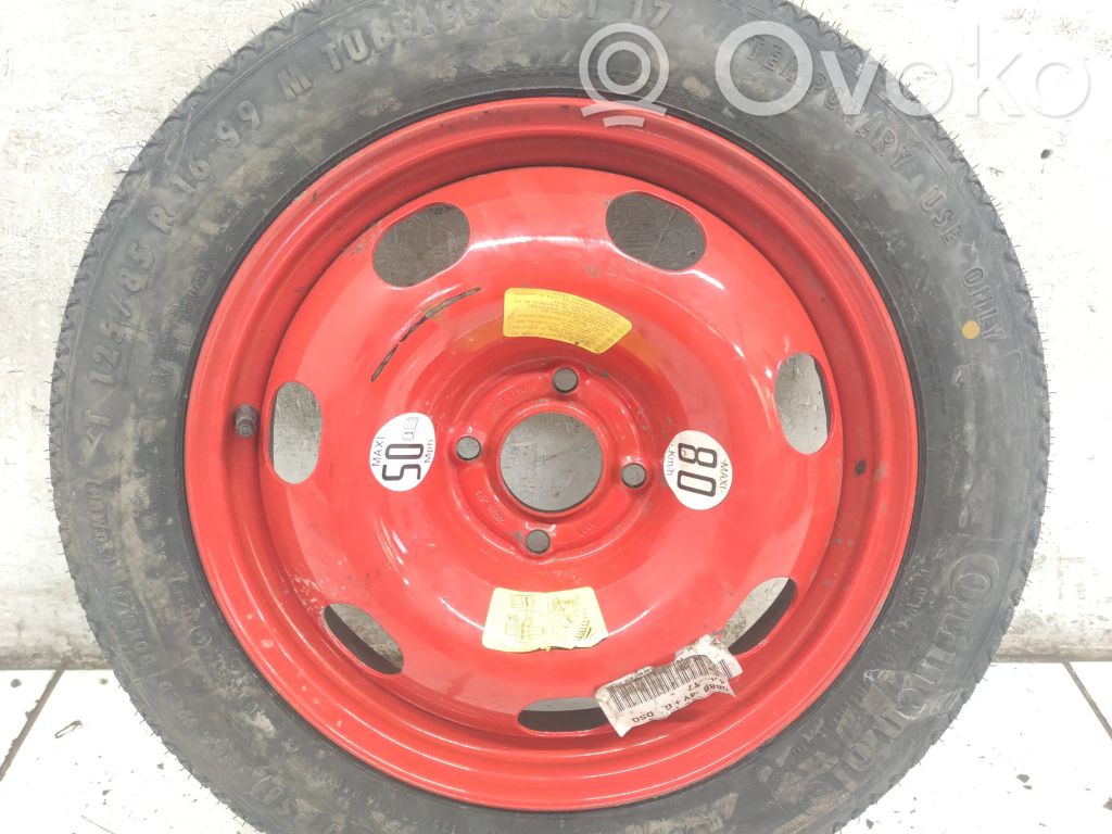 Peugeot 207 Rueda de repuesto R16 
