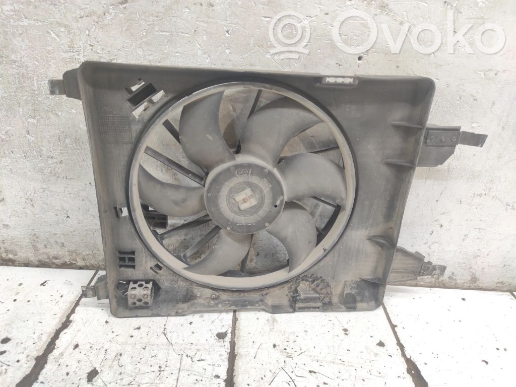Renault Megane II Elektrinis radiatorių ventiliatorius 