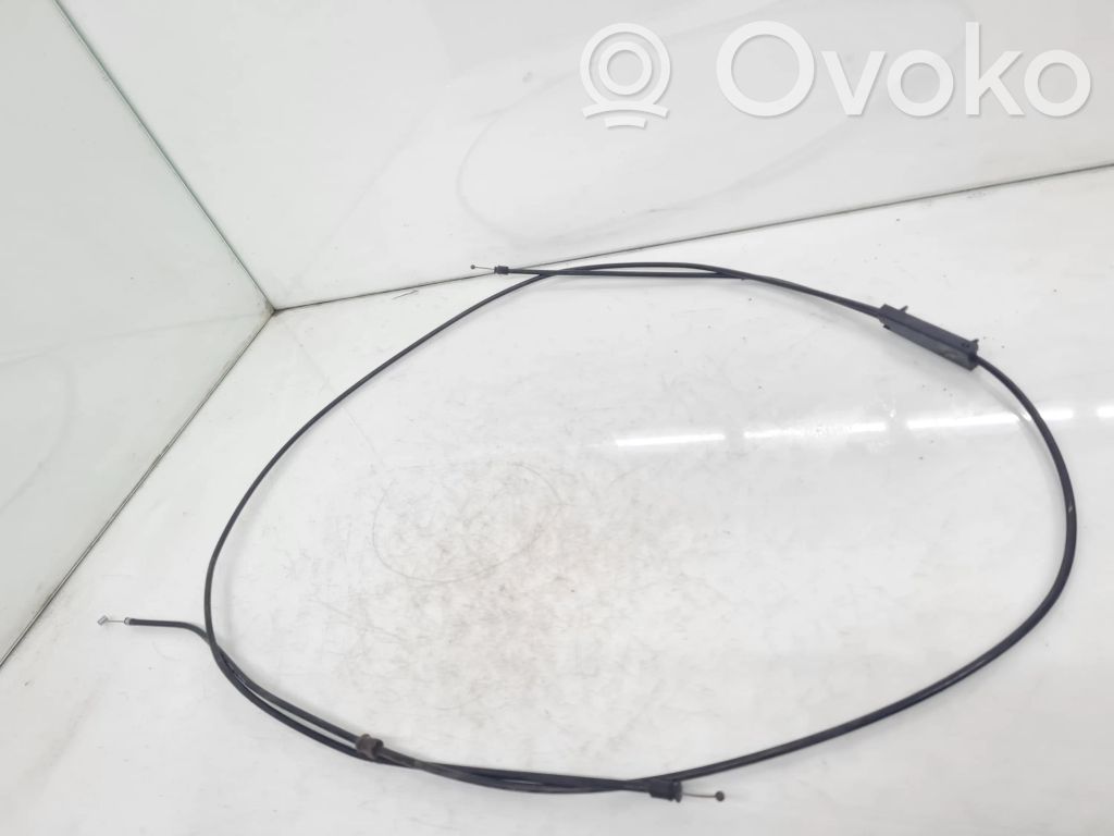 BMW 5 E60 E61 Engine bonnet/hood lock release cable 