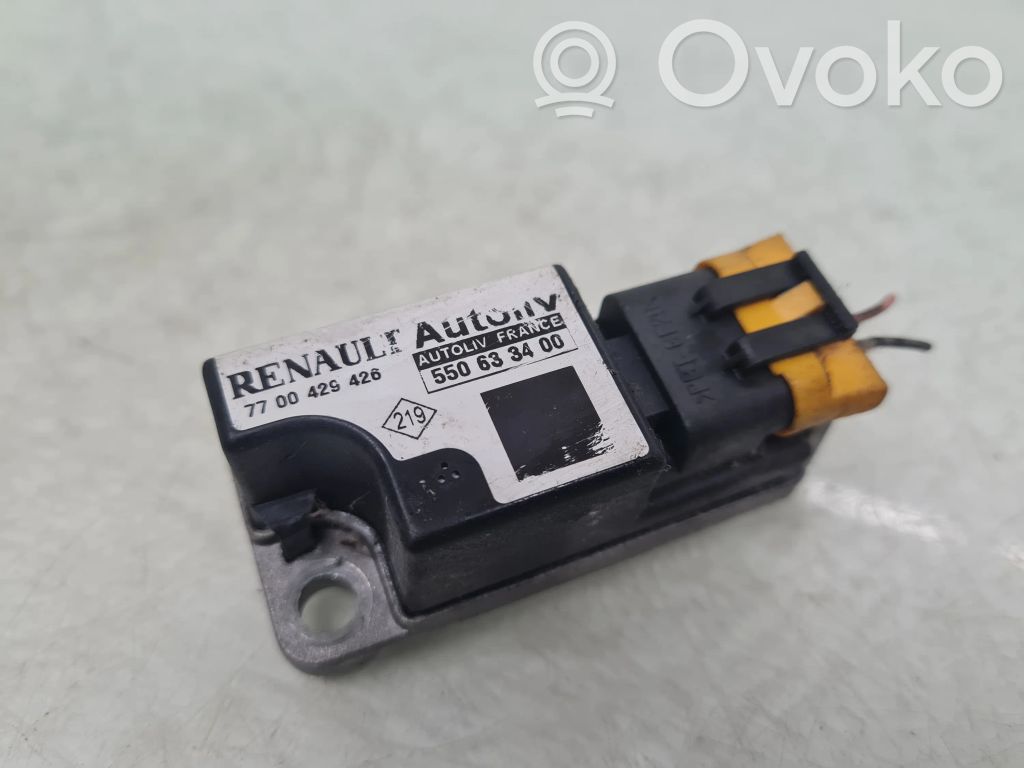 Renault Scenic I Airbagsensor Crashsensor Drucksensor 