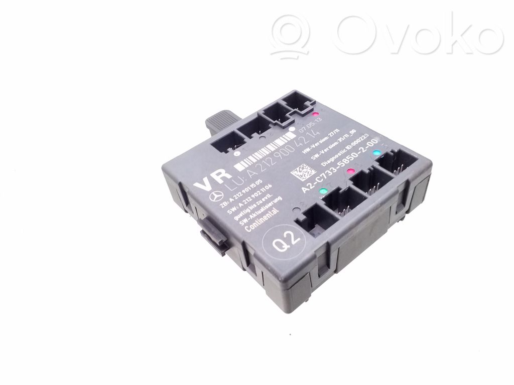 Mercedes-Benz C W204 Centralina/modulo portiere