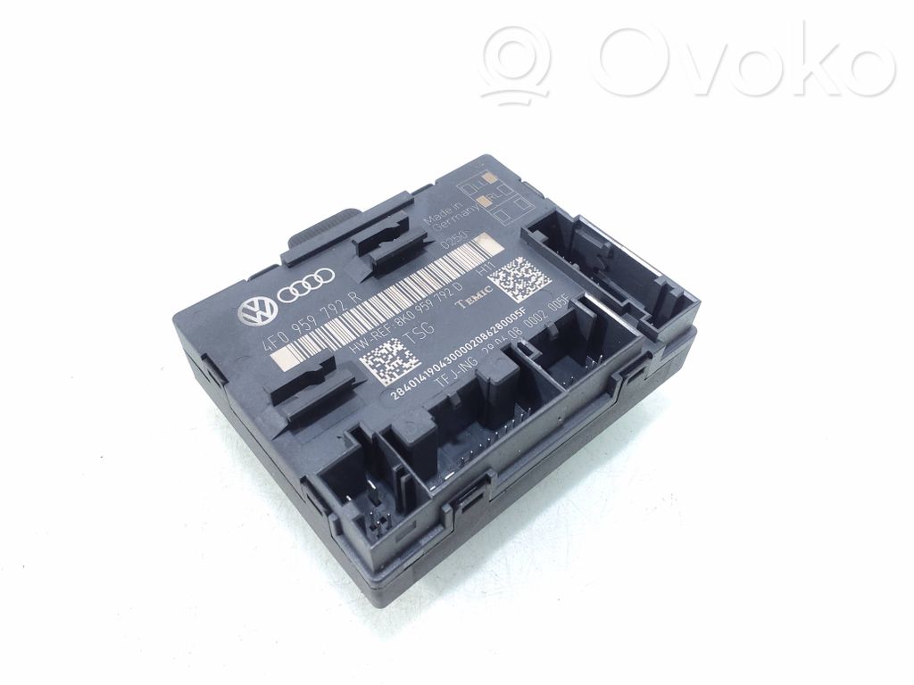 Unidad de control/módulo de la puerta   4F0959792R,8K0959792D