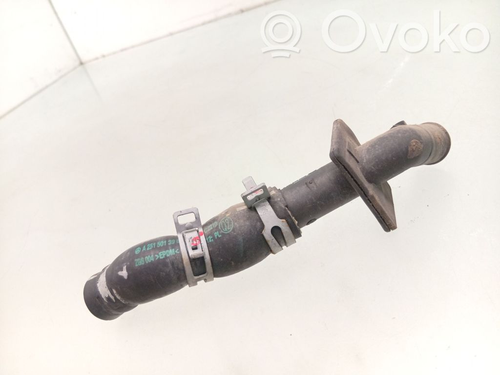 Mercedes-Benz R W251 Tubo flessibile del liquido di raffreddamento del motore