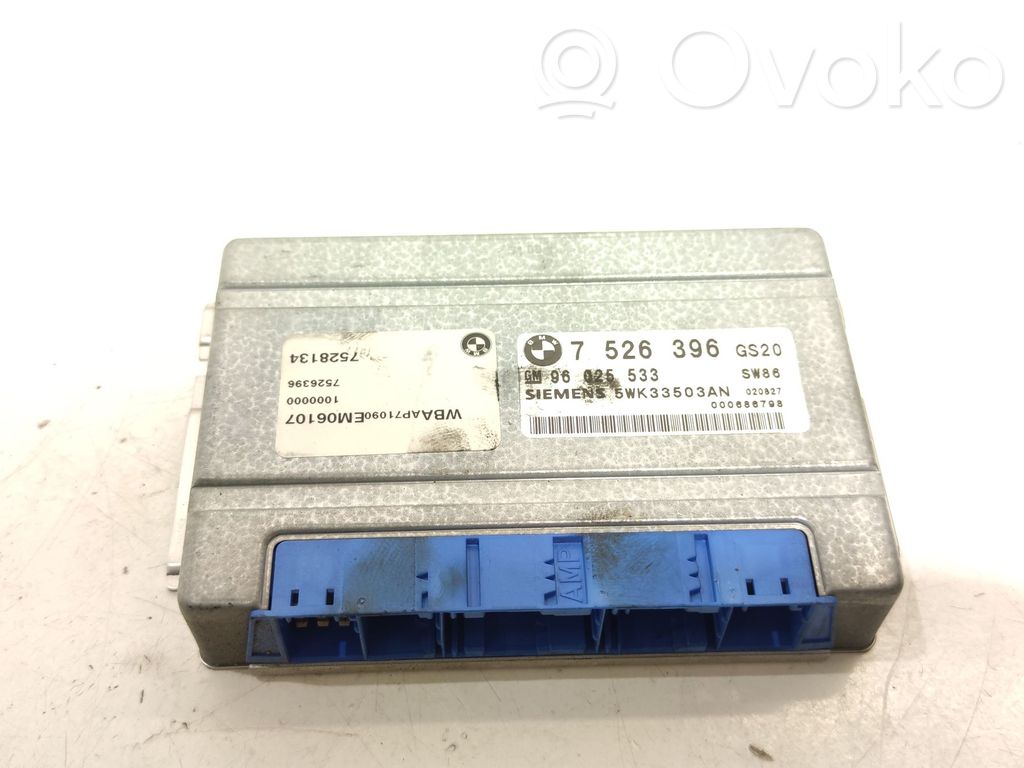 Gearbox control unit/module   96025533,7526396,5WK33503AN,000686798,020827