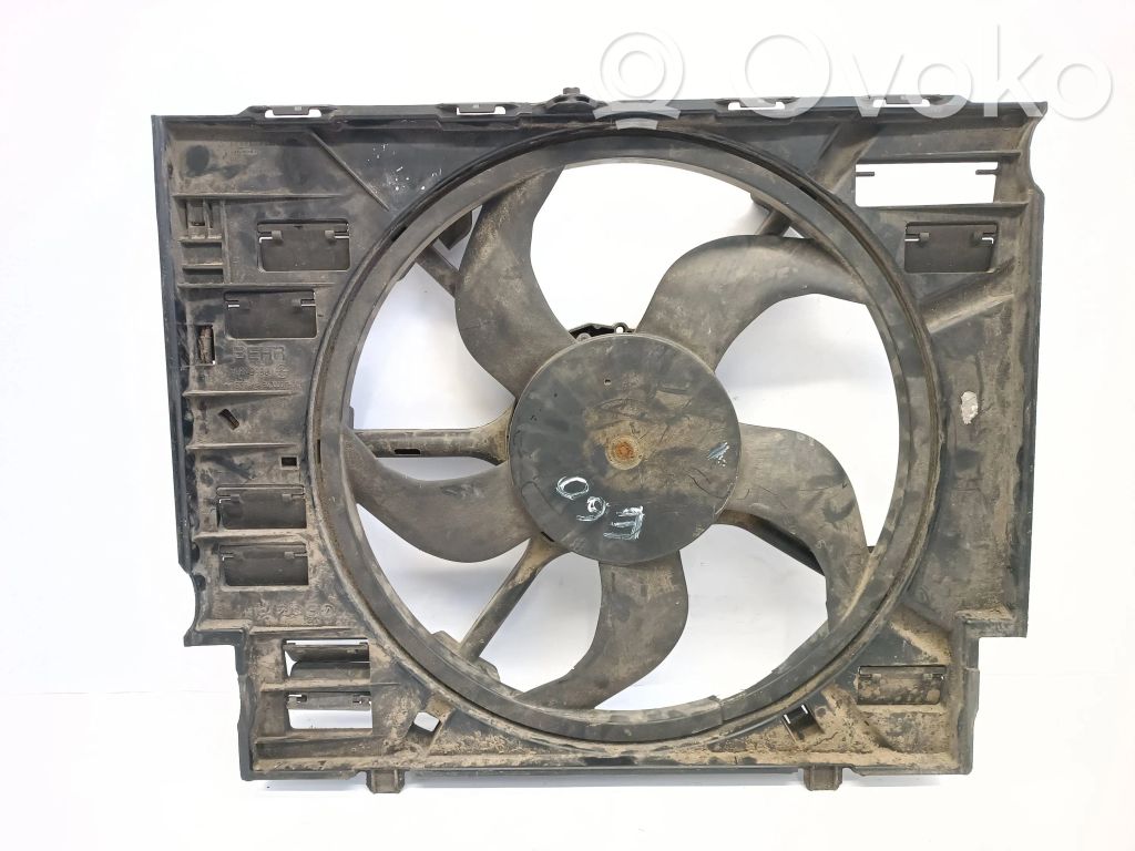 BMW 5 E60 E61 Elektrisks radiatoru ventilators 