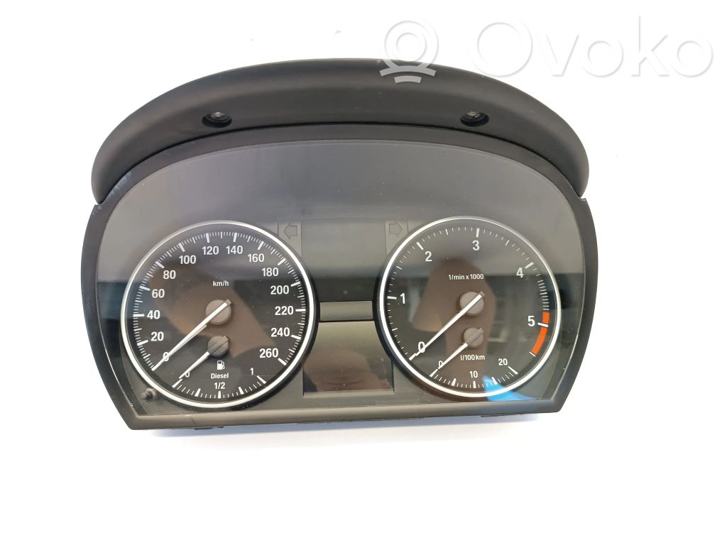 BMW 3 E90 E91 Speedometer (instrument cluster) 