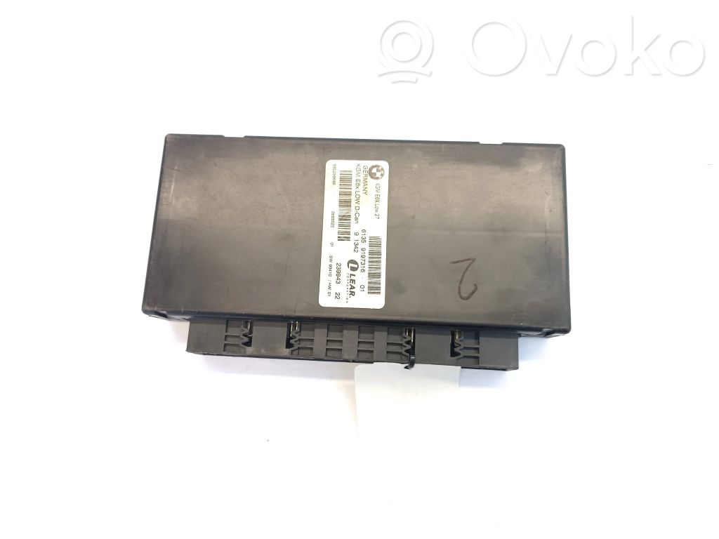 BMW 5 E60 E61 Gateway valdymo modulis 