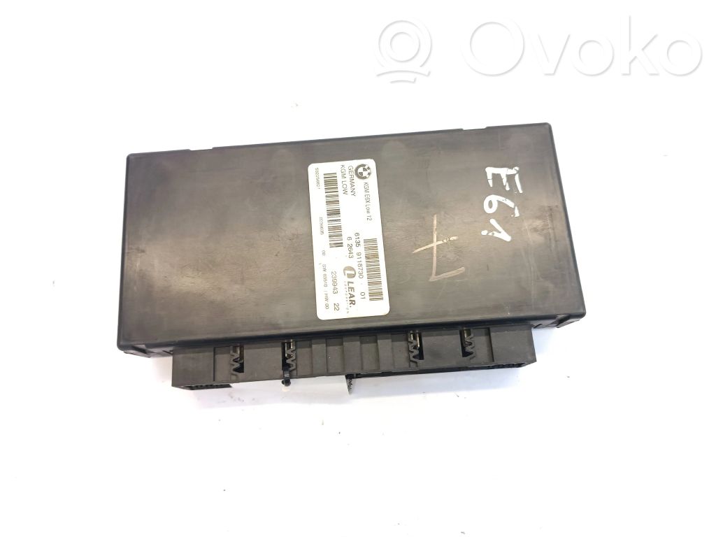 BMW 5 E60 E61 Gateway valdymo modulis 