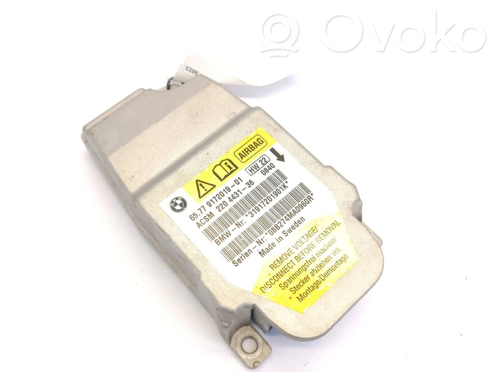 BMW 5 E60 E61 Airbag control unit/module 