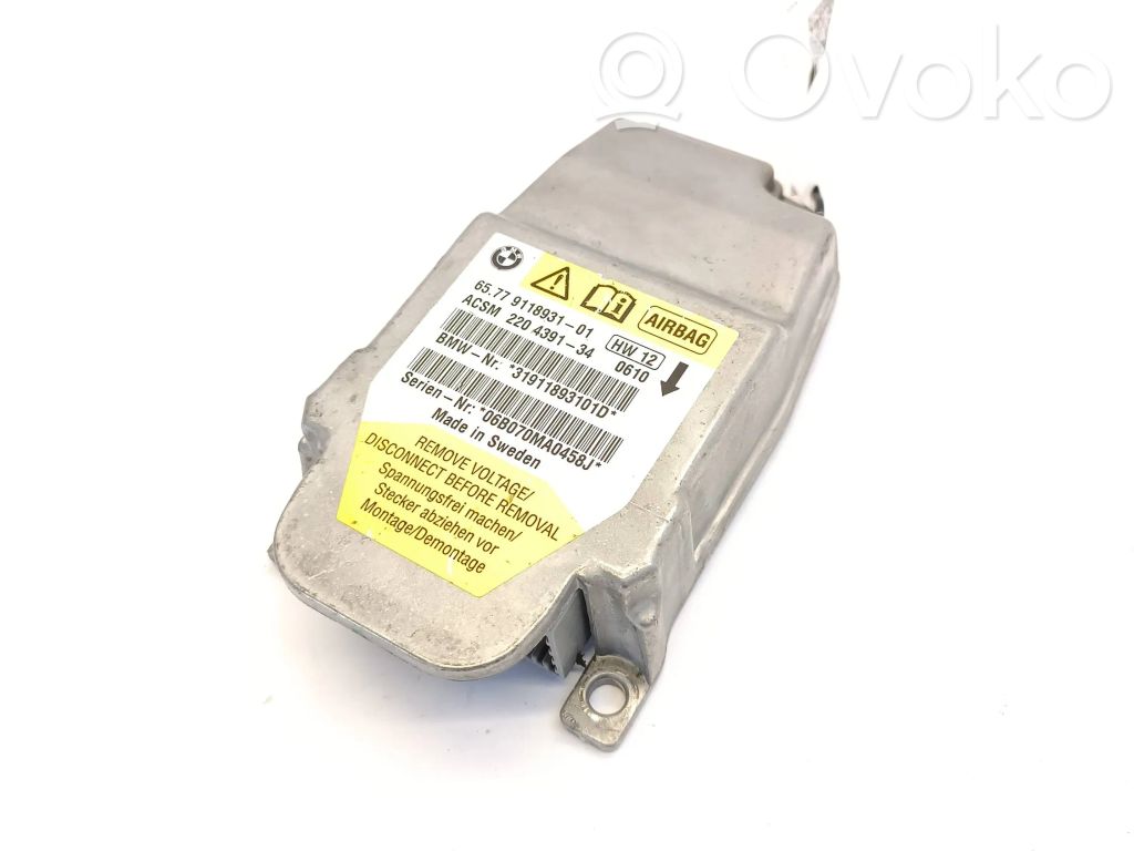 BMW 5 E60 E61 Airbag control unit/module 