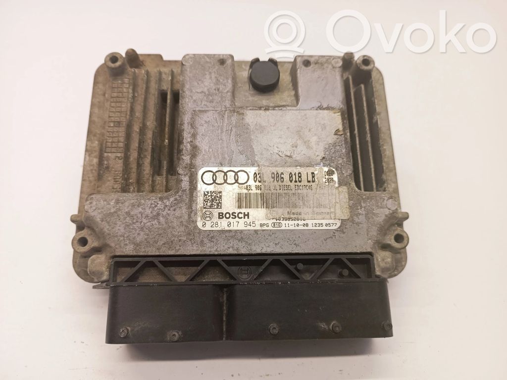 Audi A4 S4 B8 8K Engine control unit/module 