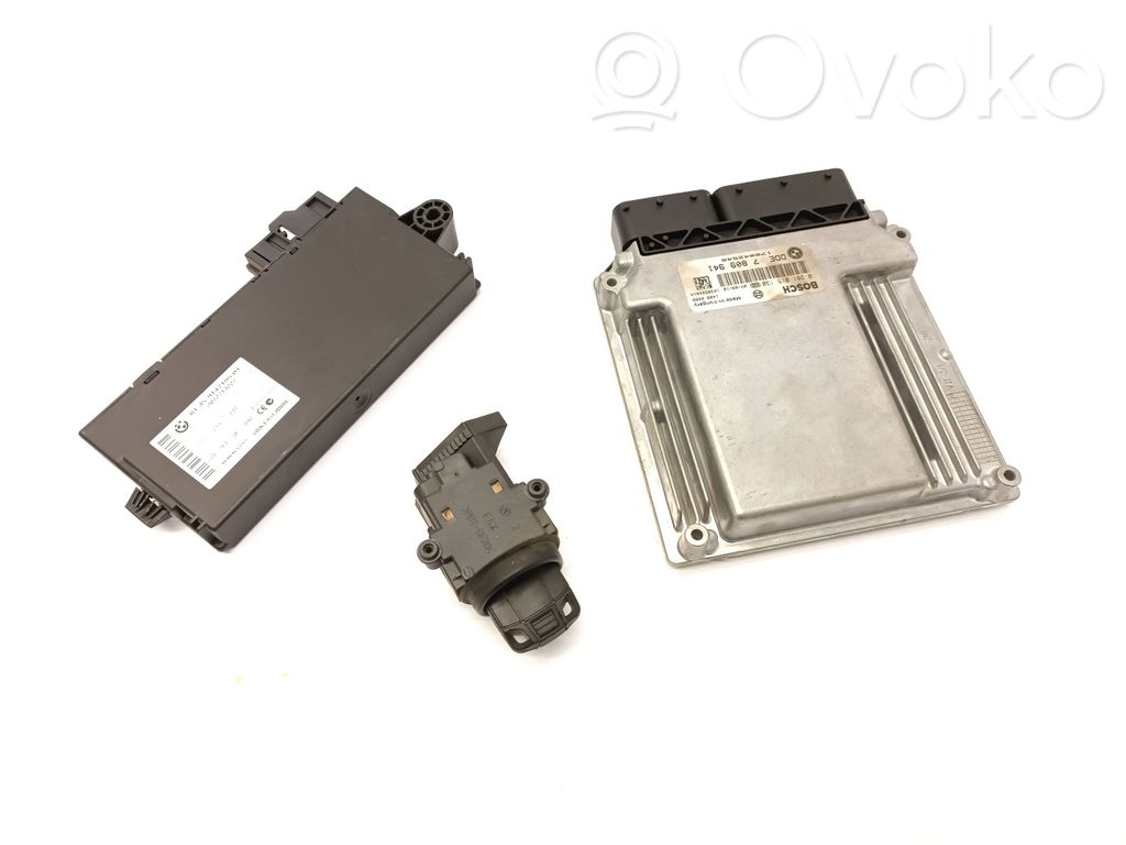 BMW 5 E60 E61 Kit centralina motore ECU e serratura 
