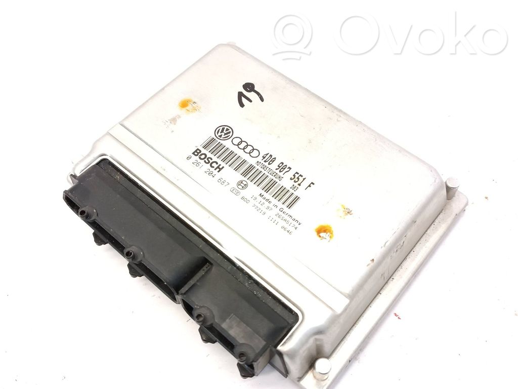 Engine control unit/module   4D0907551F,0261204687,26SA5174