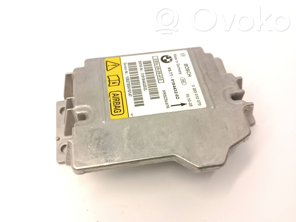 Airbag control unit/module   9184432,918443202,65779184432,0285010070,31918443202L,6577918443202
