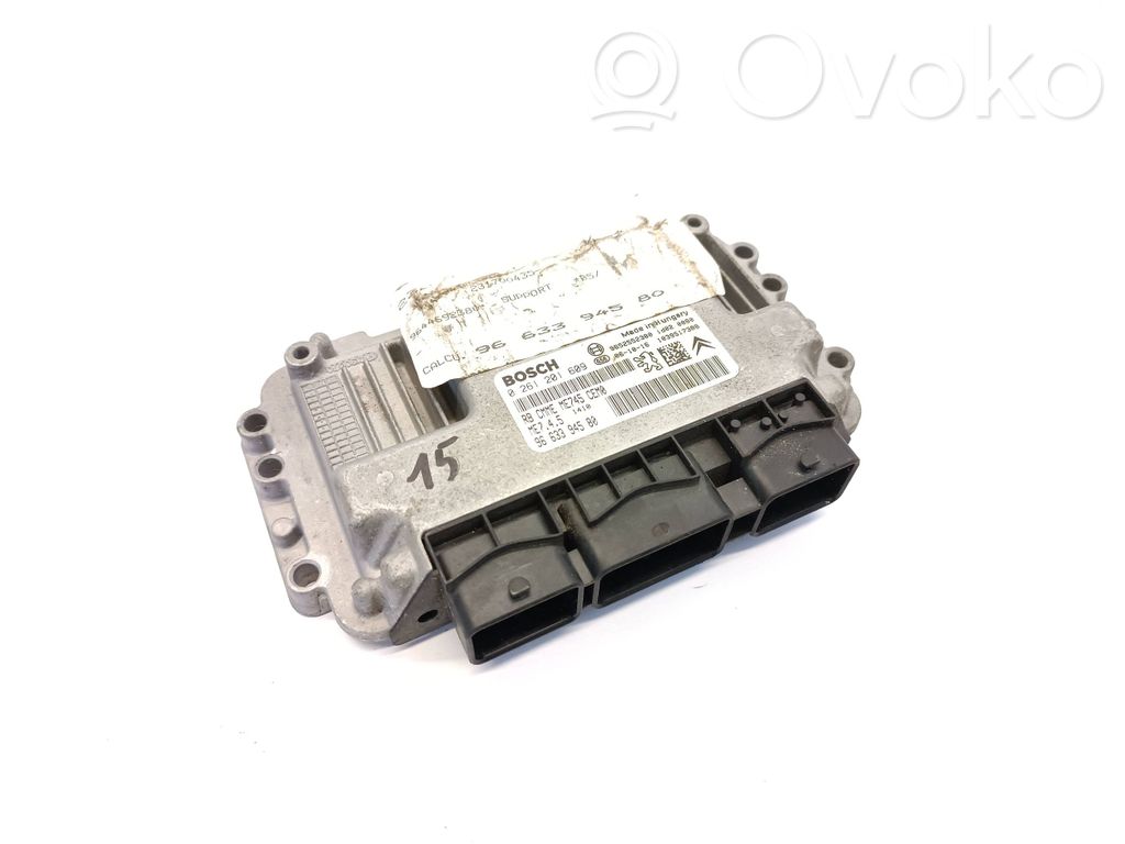 Engine control unit/module   9663394580,0261201609,9652552380