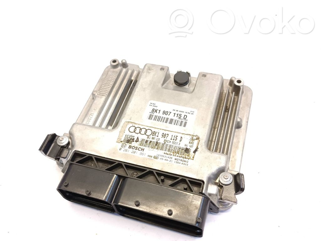 Engine control unit/module   8K1907115D,0261201961