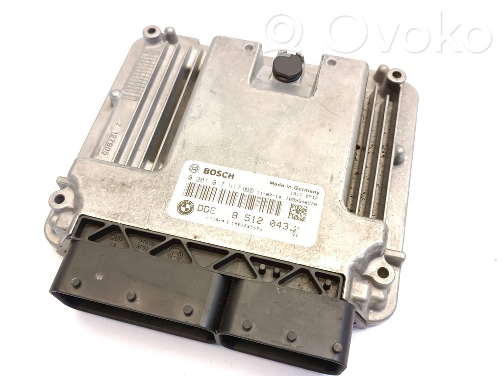 BMW 5 F10 F11 Engine control unit/module 