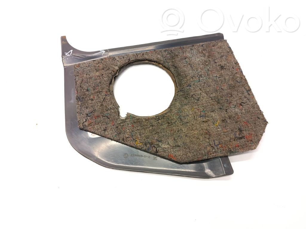 BMW 3 E30 Moldura protectora del altavoz lateral 
