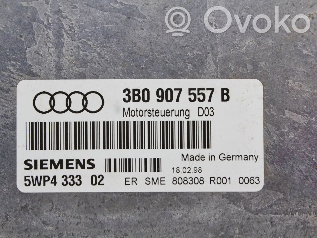 Engine control unit/module   3B0907557B,5WP433302