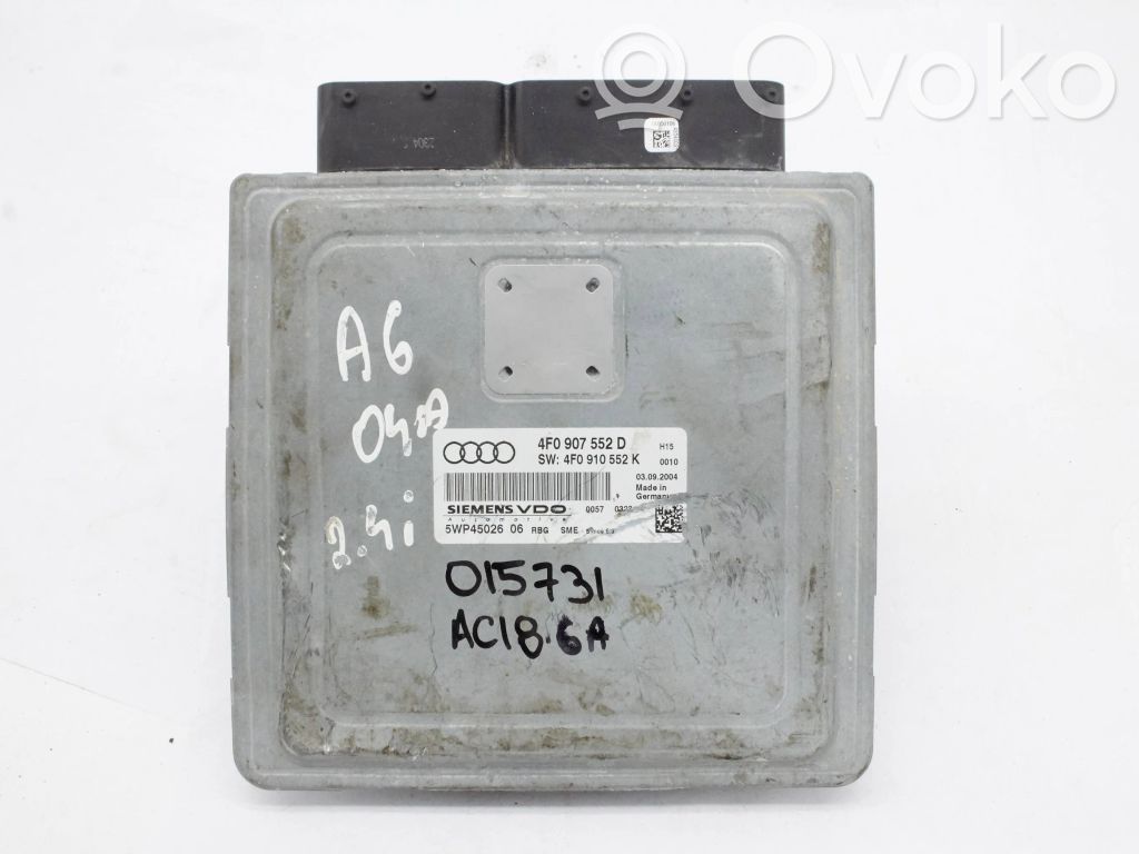 Audi A6 S6 C6 4F Engine control unit/module 