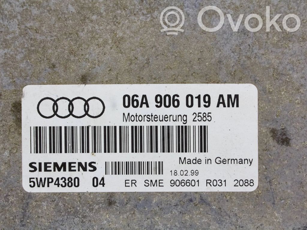 Audi A3 S3 8L Sterownik / Moduł ECU 