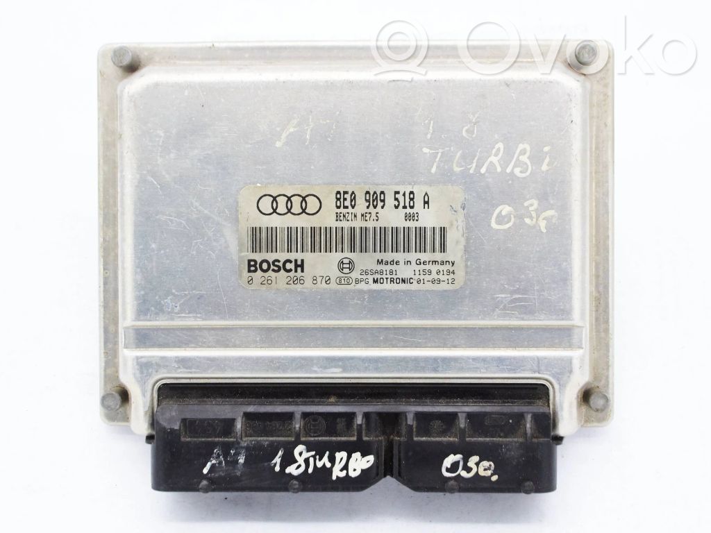 Audi A4 S4 B6 8E 8H Engine control unit/module 