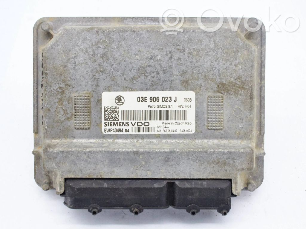 Skoda Roomster (5J) Engine control unit/module 