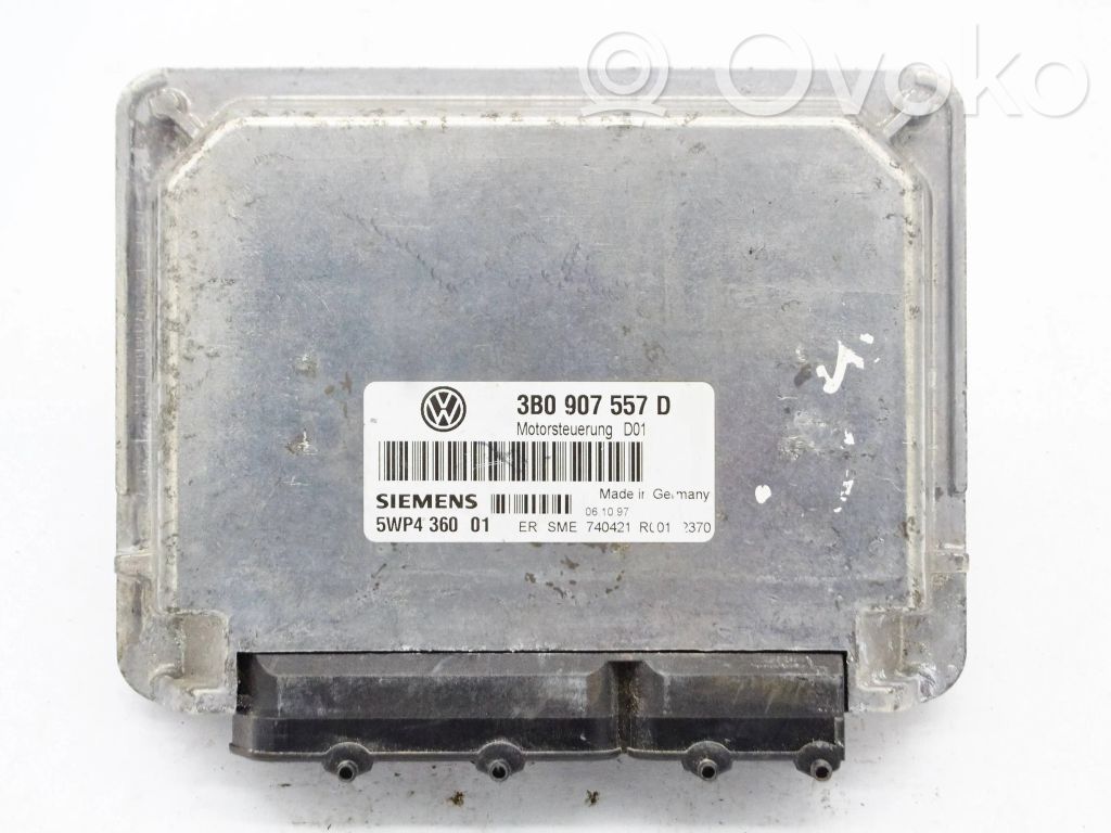 Engine control unit/module   3B0907557D,5WP4360