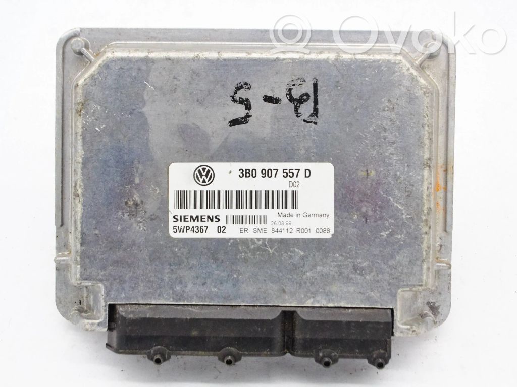 Engine control unit/module   3B0907557D,5WP4367