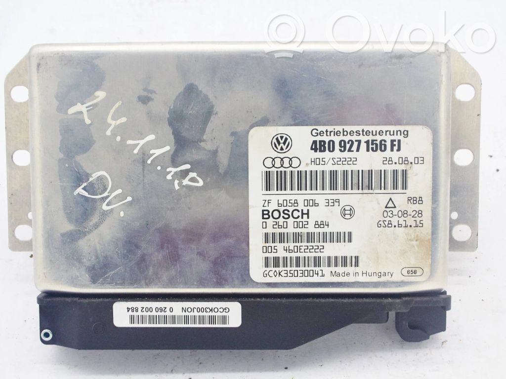 Audi A6 S6 C5 4B Centralina/modulo scatola del cambio 
