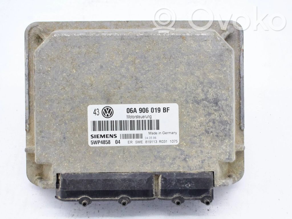 Engine control unit/module   06A906019BF,5WP4858