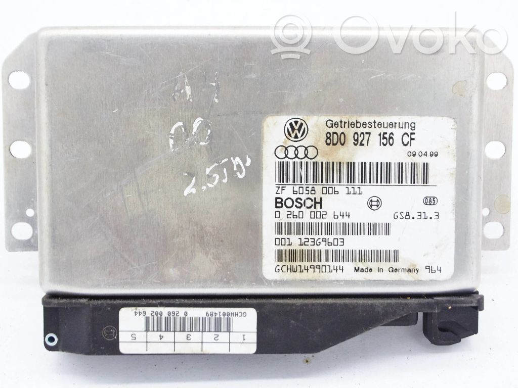 Engine control unit/module   8D0927156CF,0260002644