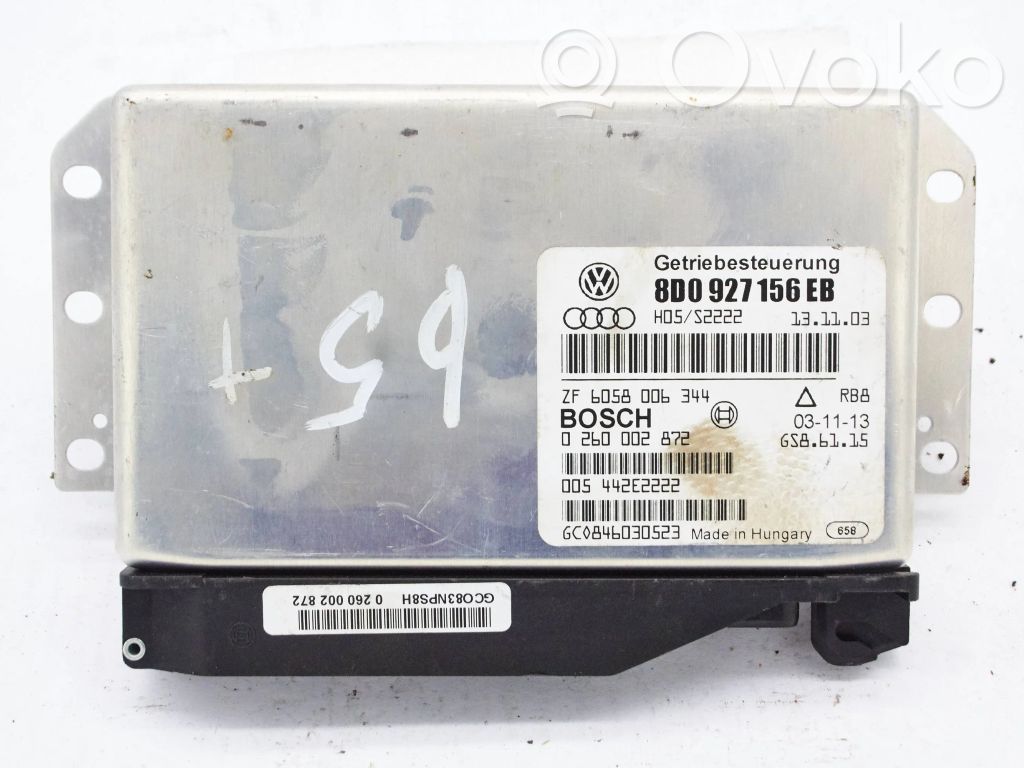Skoda Superb B5 (3U) Module de contrôle de boîte de vitesses ECU 