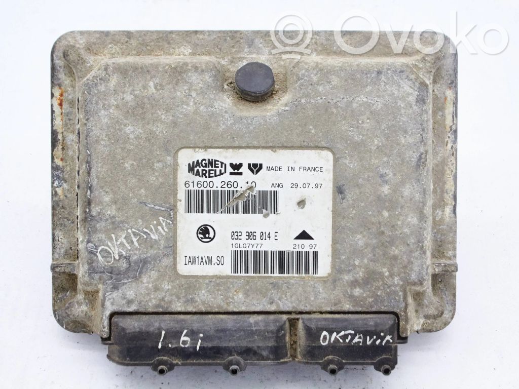 Skoda Octavia Mk1 (1U) Engine control unit/module 