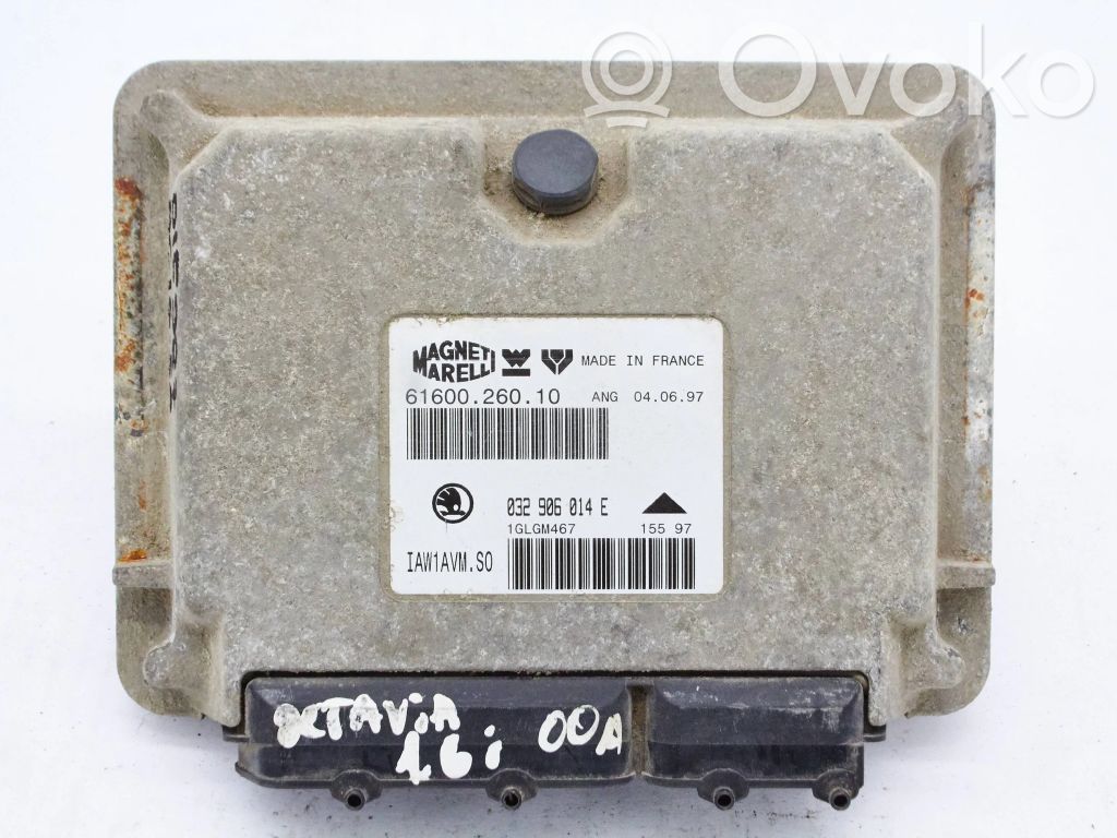 Skoda Octavia Mk1 (1U) Engine control unit/module 