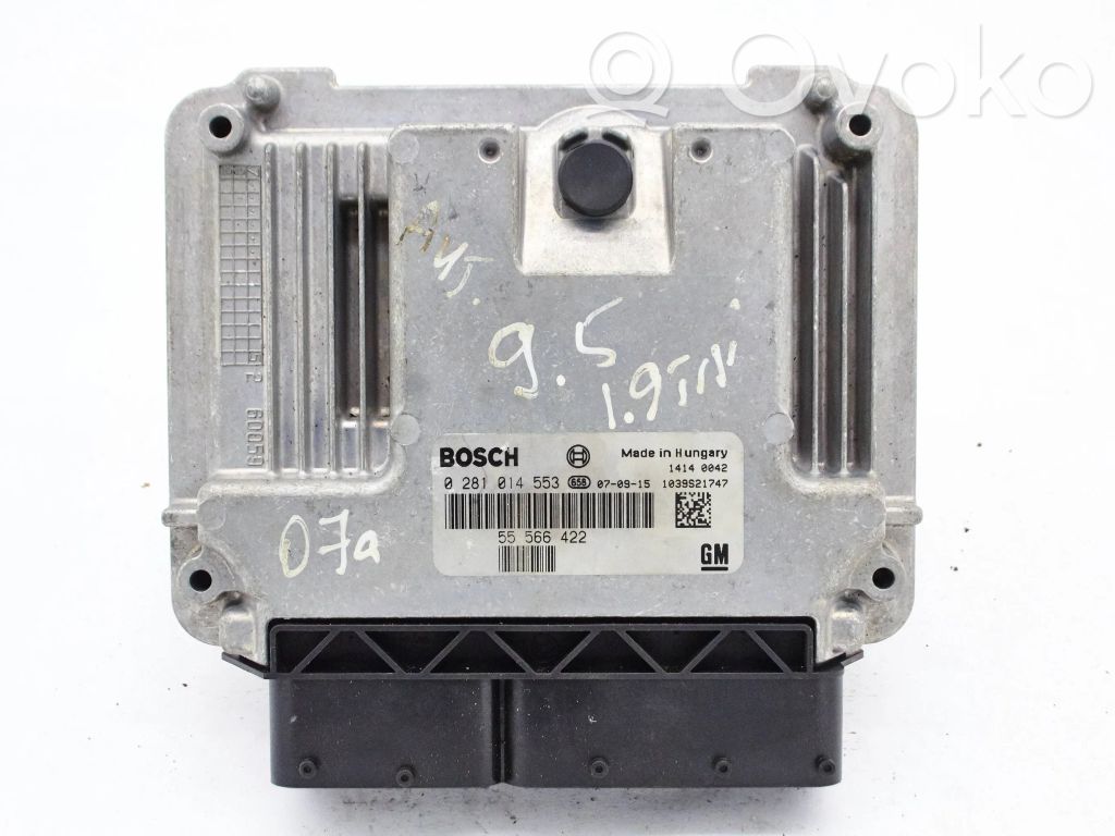 Saab 9-3 Ver2 Air suspension control unit module (rear) 