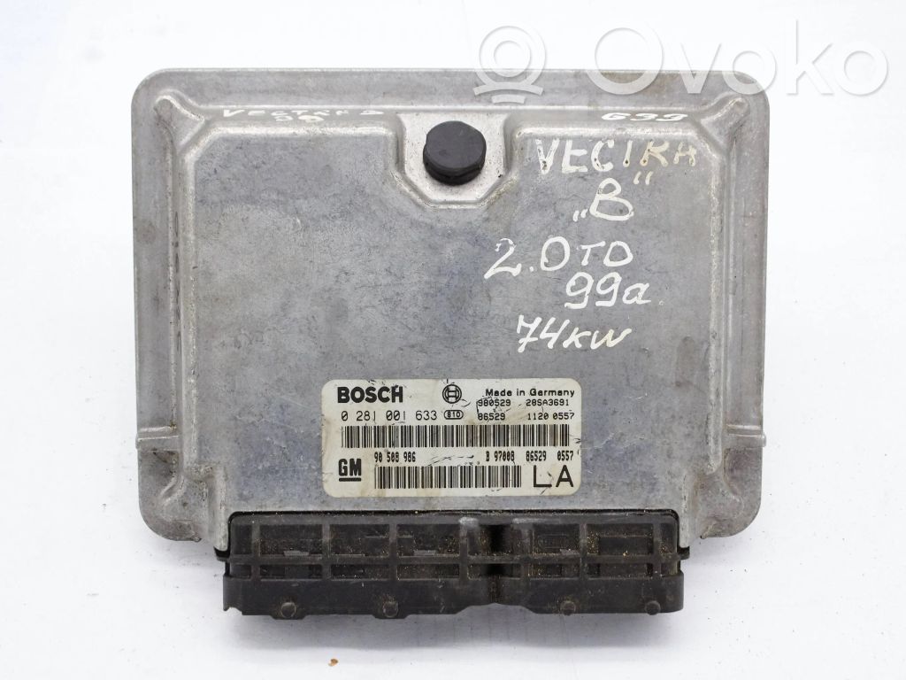 Opel Vectra B Engine control unit/module 